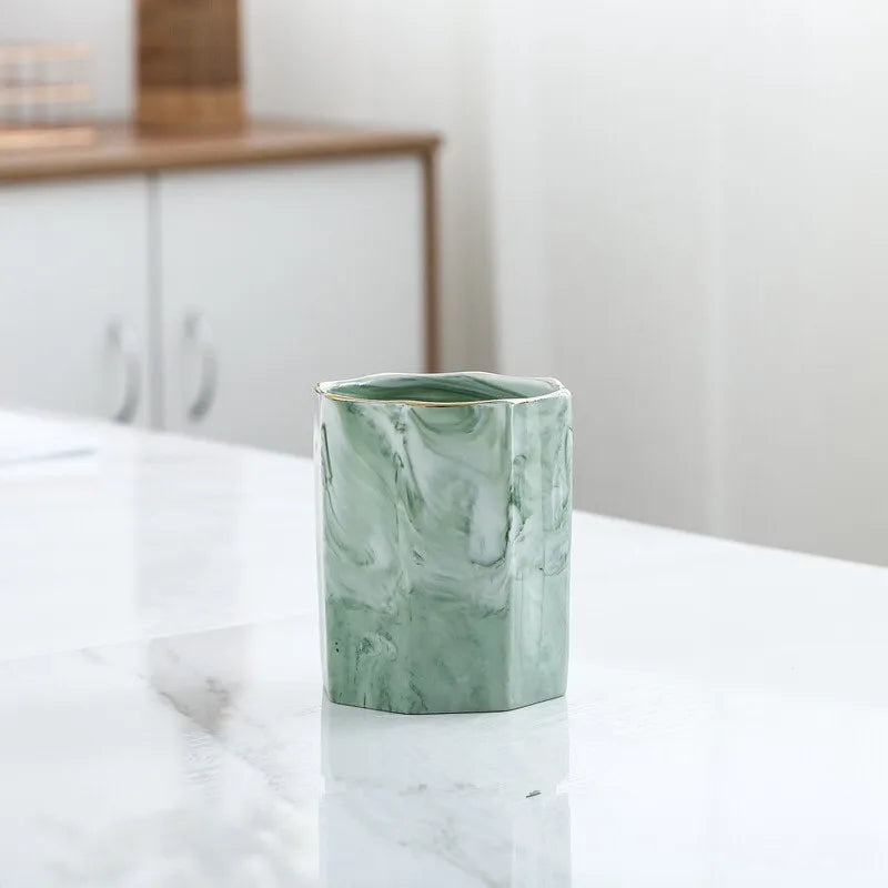 Ceramic Makeup Brush & Beauty Tool Holder