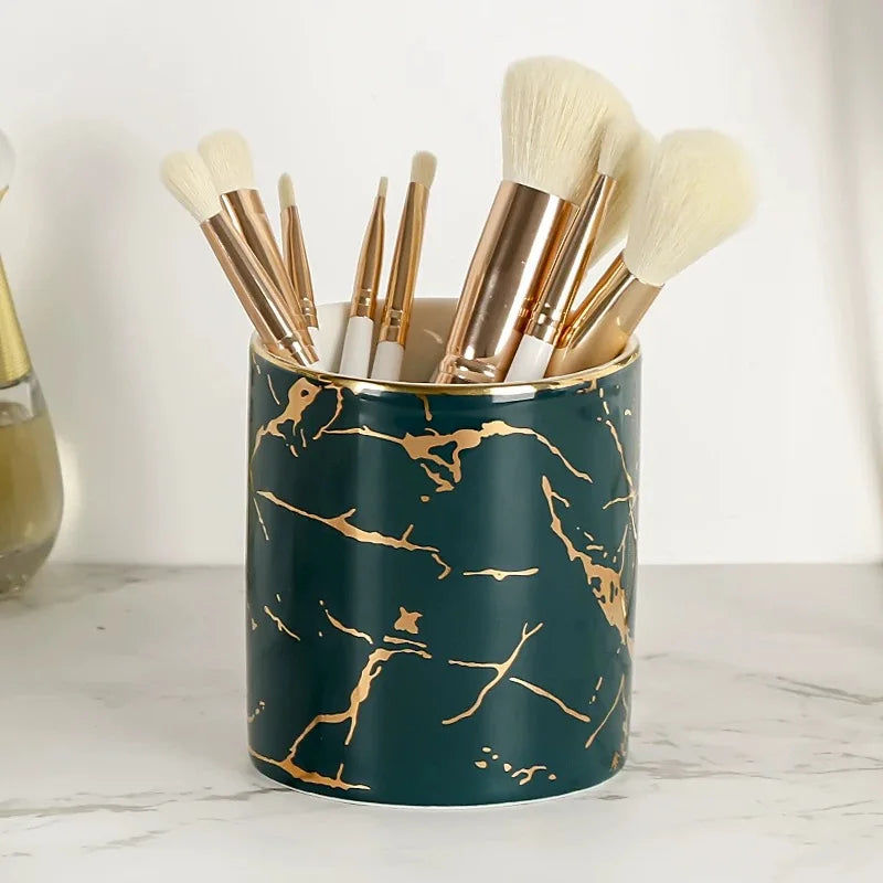 Ceramic Makeup Brush & Beauty Tool Holder