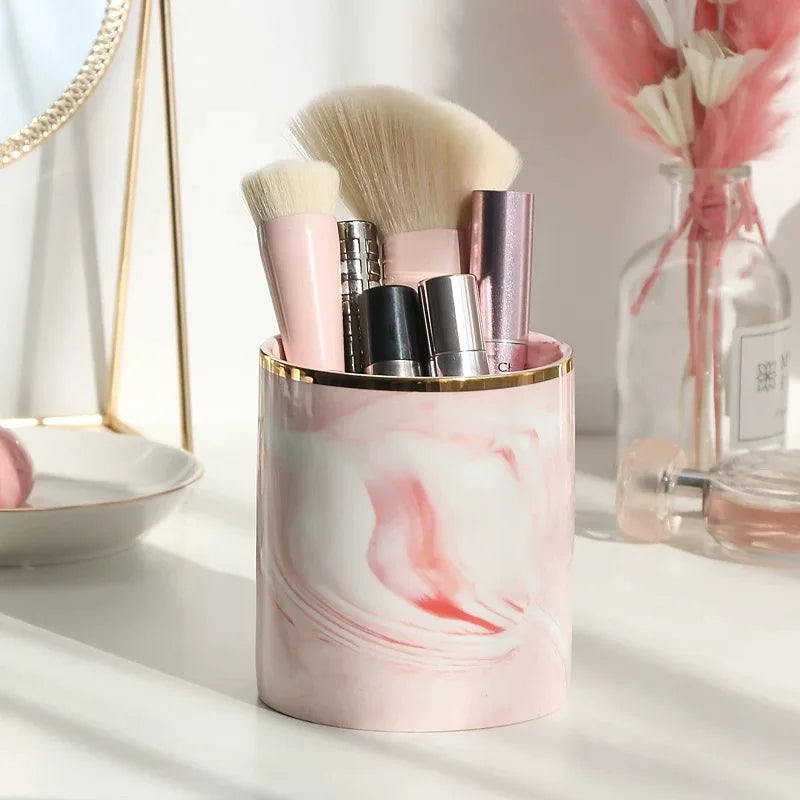 Ceramic Makeup Brush & Beauty Tool Holder