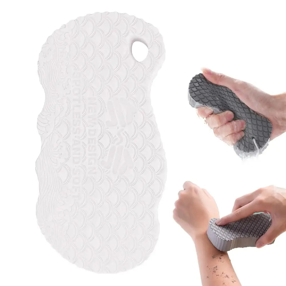 Painless Bath Sponge Brush Exfoliating Scrubber Magic Rub Mud Sponge For Adults Baby Kids Household Shower Scrub Cloth Bathing