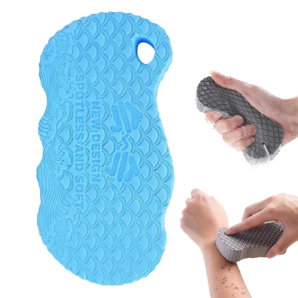 Painless Bath Sponge Brush Exfoliating Scrubber Magic Rub Mud Sponge For Adults Baby Kids Household Shower Scrub Cloth Bathing