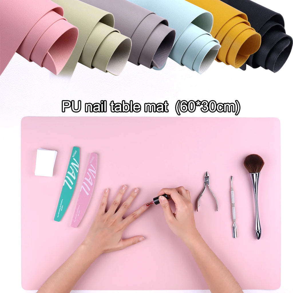 Foldable Nail Art Table Mat – 30 x 60 cm