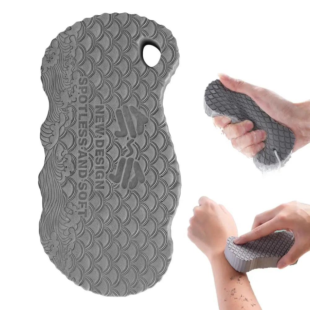 Painless Bath Sponge Brush Exfoliating Scrubber Magic Rub Mud Sponge For Adults Baby Kids Household Shower Scrub Cloth Bathing