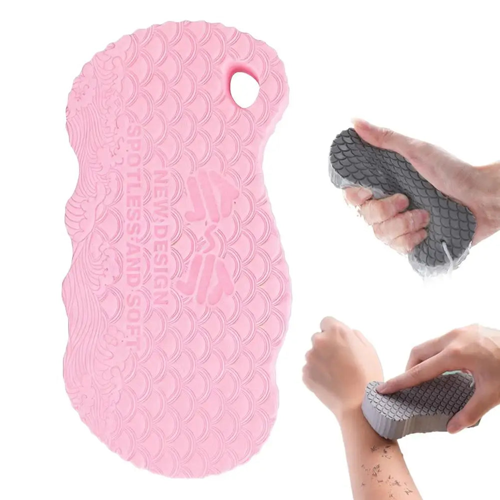 Painless Bath Sponge Brush Exfoliating Scrubber Magic Rub Mud Sponge For Adults Baby Kids Household Shower Scrub Cloth Bathing