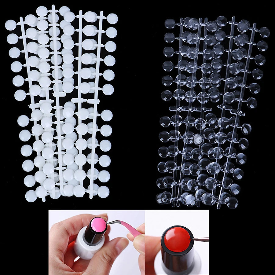 20-Piece Nail Color Display Chart