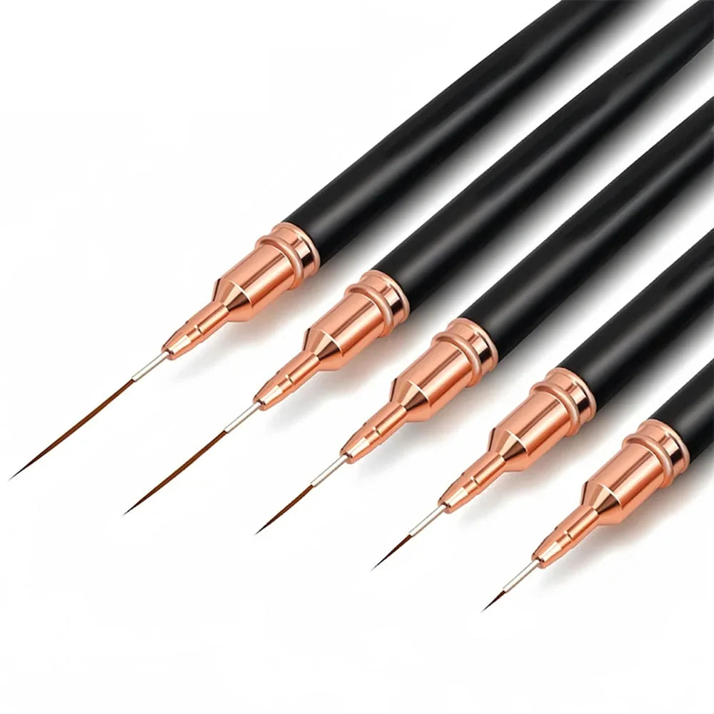 5-Piece Nail Art Liner Brush Set