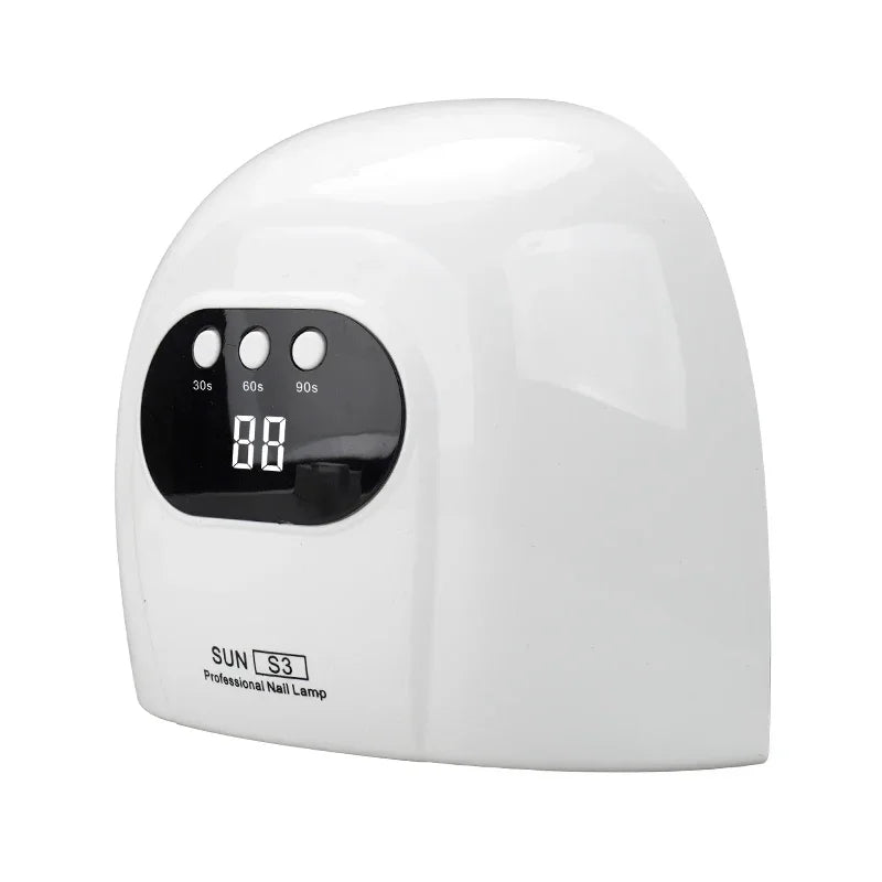 Secador de uñas de Gel con 3 Ajustes de temporizador, lámpara de manicura profesional UV, 24 LED, 88W